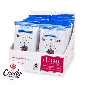 Mini Chuao Firecracker Dark Chocolate Bars - 24ct