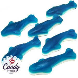 Mini Gummi Sharks with Marshmallow - 5lb