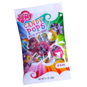 My Little Pony Lollipops with Stickers Bags - 24ct