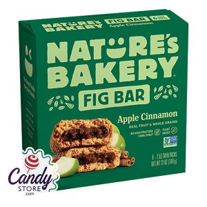 Nature's Bakery Apple Cinnamon Fig Bar 6-Piece 12oz Box - 6ct