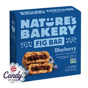 Nature's Bakery Blueberry Fig Bar 6-Piece 12oz Box - 6ct