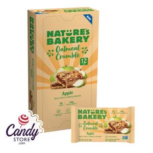 Nature's Bakery Oatmeal Crumble Bar Apple 1.41oz - 12ct