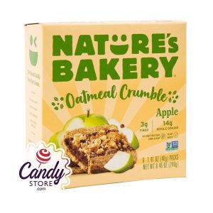 Nature's Bakery Oatmeal Crumble Bar Apple 8.46oz - 6ct