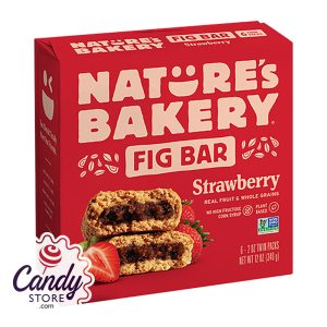 Nature's Bakery Strawberry Fig Bar 6-Piece 12oz Box - 6ct