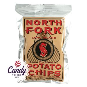 North Fork Salted Potato Chips 2oz Bags - 24ct