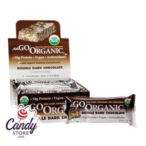 Nugo Organic Double Dark Chocolate Protein Bar 1.76oz - 12ct