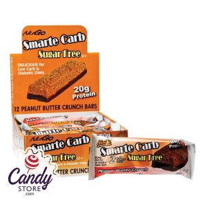 Nugo Smarte Carb Sugar Free Peanut Butter Crunch Bar 1.76oz - 12ct