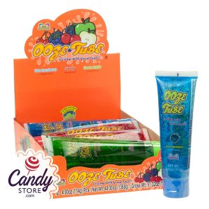 Ooze Tubes Sour Gel Candy - 12ct
