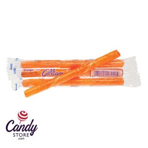 Orange Candy Sticks - 80ct