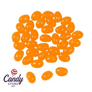 Orange Jelly Beans - 2lb Bulk