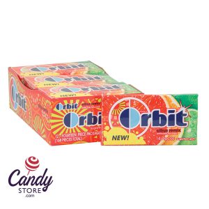 Orbit Sugar Free Citrus Remix Gum - 12ct