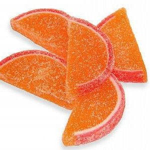 Peach Fruit Slices Candy - 5lb