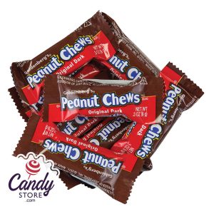 Peanut Chews Minis Dark Chocolate - 4.5lb