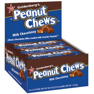 Peanut Chews Milk Chocolate Bars - 24ct