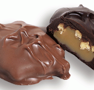 Pecan Caramel Pattie Chocolates - 5lb