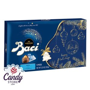 Perugina Baci Milk 12-Piece Christmas Box 5.29oz - 6ct