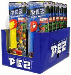 Pez Marvel Blister Packs - 12ct