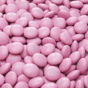Pink M&Ms Candy - 10lb
