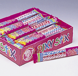 Pixy Stix - 3 Straw Pack - 48ct