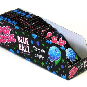 Pop Rocks Blue Raspberry Candy Packs - 24ct Box