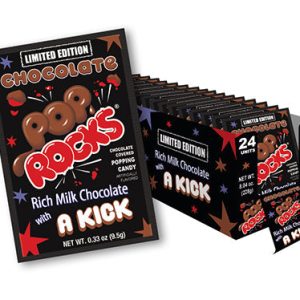 Pop Rocks Chocolate Candy Packs - 24ct Box