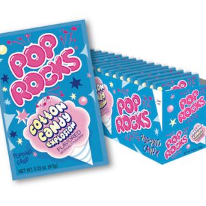 Pop Rocks Cotton Candy Candy Packs - 24ct Box