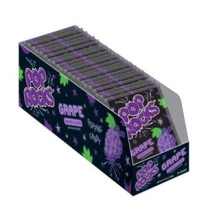 Pop Rocks Grape Candy Packs - 24ct Box