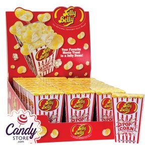 Popcorn Box of Jelly Belly Buttered Popcorn Jelly Beans - 24ct