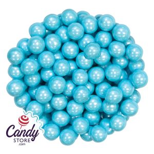 Powder Blue Pearl Sixlets Candy - 2lb