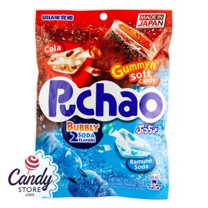Puchao Cola & Soda Japanese Candy - 6ct Peg Bags