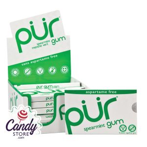 Pur Spearmint Gum 9-Piece - 12ct