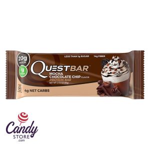 Quest Bars Mocha Chocolate Chip Protein 2.1oz - 12ct