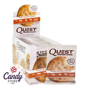 Quest Bars Peanut Butter Protein Cookies 1.8oz - 12ct