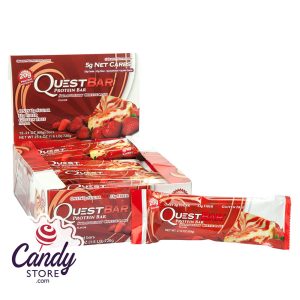Quest Bars Strawberry Cheesecake Protein 2.1oz - 12ct