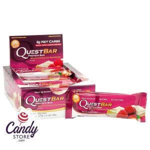 Quest Bars White Chocolate Raspberry Protein 2.1oz - 12ct