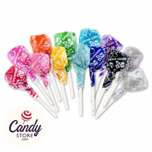 Rainbow Dum Dums Lollipops - 75ct
