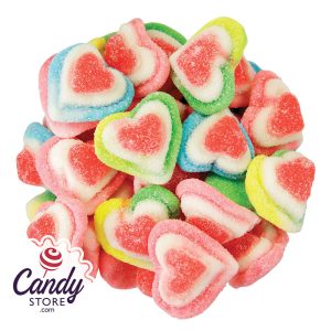 Rainbow Triple Layer Hearts - 6.6lb