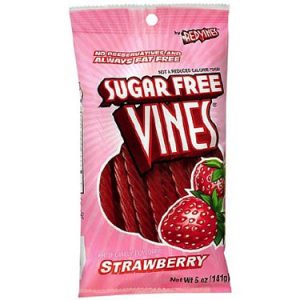 Red Vines Sugar Free Strawberry Licorice Vines - 12ct