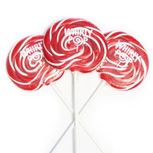Red Whirly Pops - 60ct