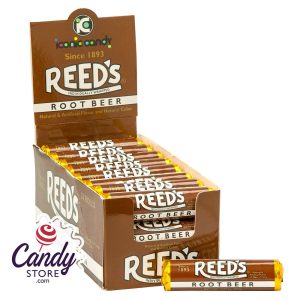 Reed's Root Beer Hard Candy Rolls - 24ct