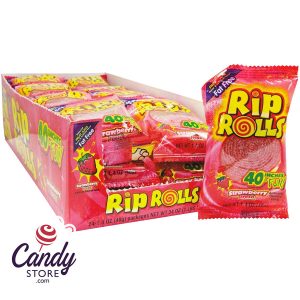 Rip Rolls Strawberry - 24ct