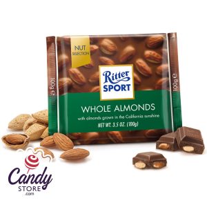 Ritter Sport Milk Chocolate Almond - 11ct