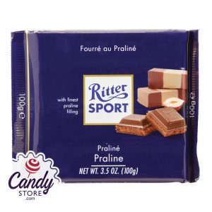 Ritter Sport Milk Chocolate Praline Filled Bars - 13ct