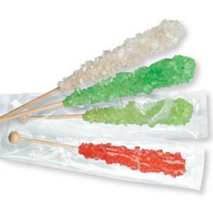 Rock Candy Crystal Sticks - 120ct Wrapped
