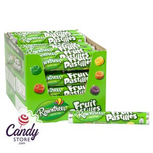 Rowntrees Fruit Pastilles 1.8oz Roll - 32ct