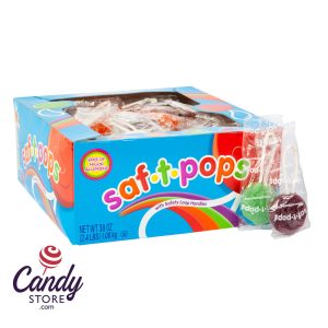 Saf-T-Pops Lollipops - 100ct