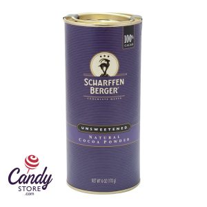Scharffen Berger Natural Cocoa Powder 6oz Canister - 6ct