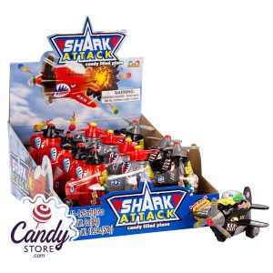 Shark Attack Candy Filled Toy Plane 3oz - 12ct
