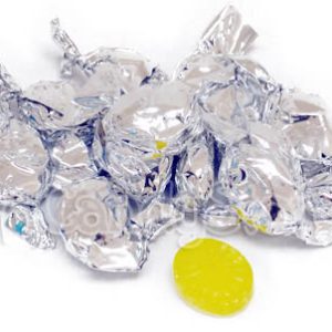 Silver Foil Lemon Hard Candy - 5lb