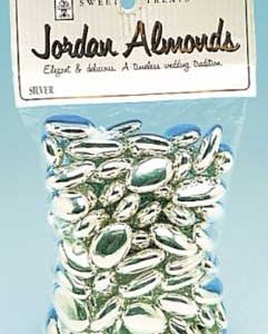 Silver Jordan Almonds 14oz. Bag